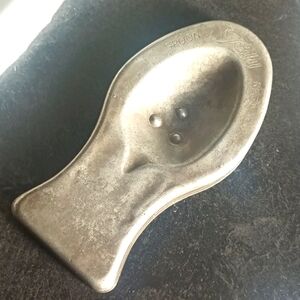 Vintage TIDY Spoon Rest in Aluminum